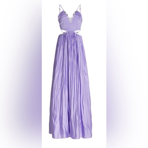 - Jonathan Simkhai Marli lavender dress - size 4 - Picture 5 of 15